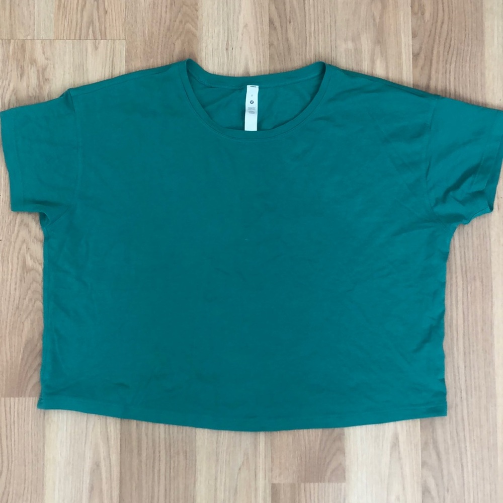 Lululemon cates tee - Maldives Green